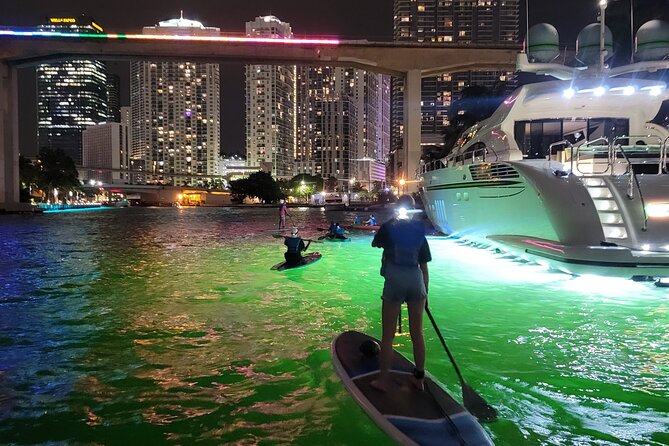 Miami City Lights Night SUP or Kayak