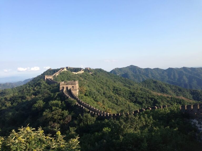 Mini Group Tour Of Hiking To Mutianyu Great Wall FromJiankou