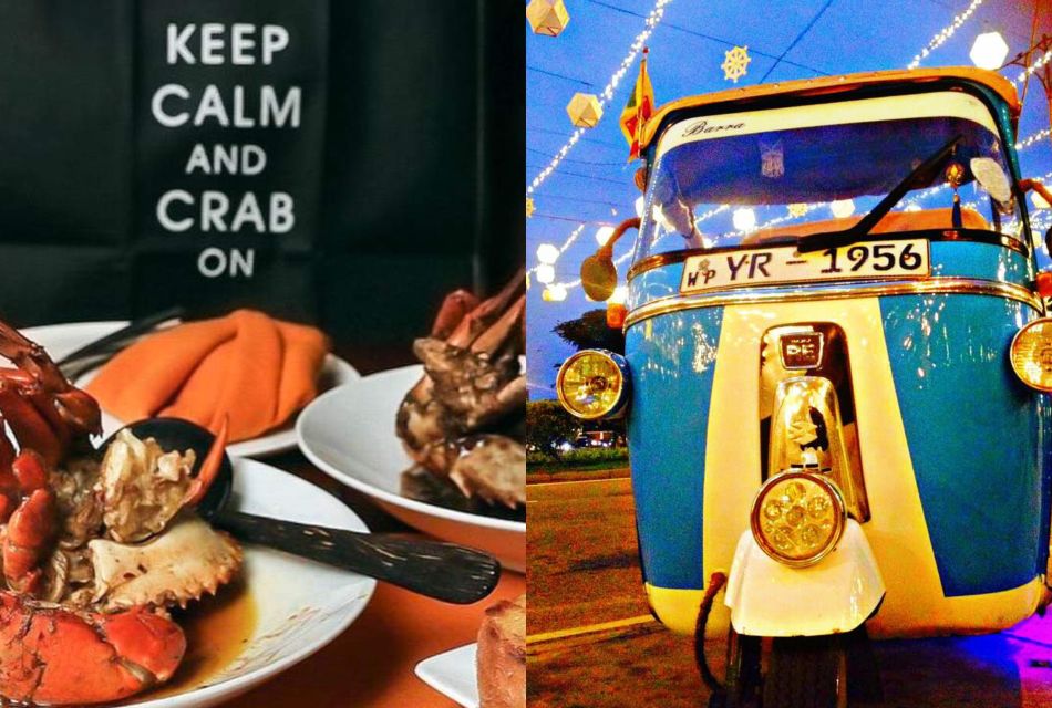 Ministry of Crab Three Course Meal With Colombo Tuktuk Tour - Overview of the Experience