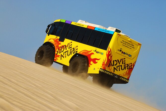 Monster Bus Desert Adventure: Dune Bashing and Sandboarding