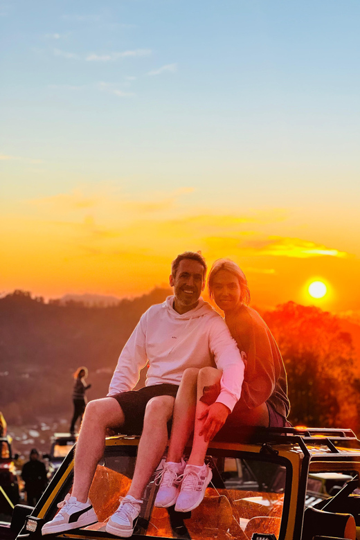 Mt Batur Jeep Sunrise, Floating Temple & Natural Hot Spring