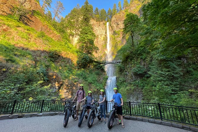 Multnomah Falls E-Bike Waterfall Tour (2+ Hours)