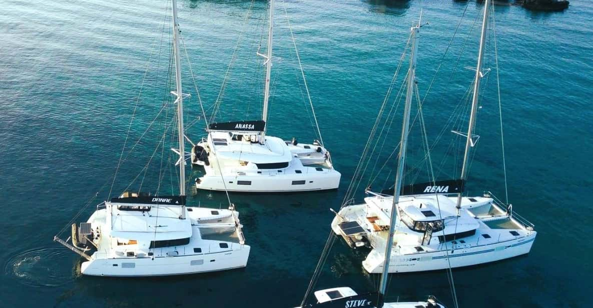 Naxos: Private Sunset Catamaran Cruise With Dinner | Travel Buddies