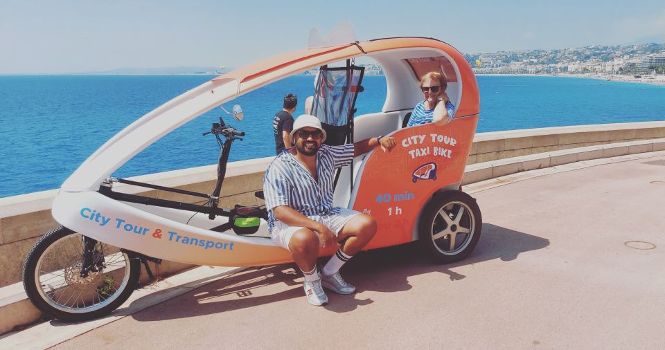 Nice: Guided Tour by Electric-Assisted Velotaxi. - Tour Overview