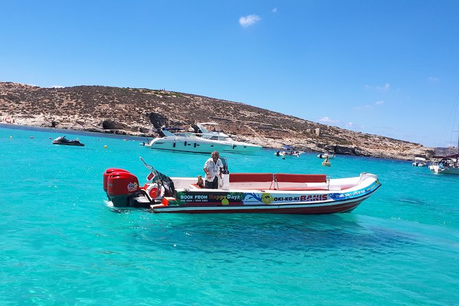 Okikoki Banis – Gozo Speedboat Tour Including Bus Tour in Gozo