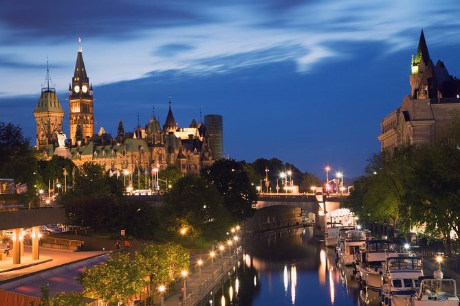 Ottawa Small Group Night Tour With River Cruise