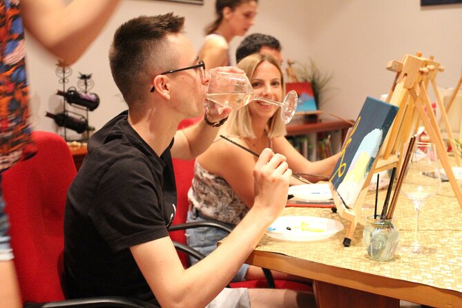Painting Party at Art Bottega - Paint & Wine Studio in Zadar
