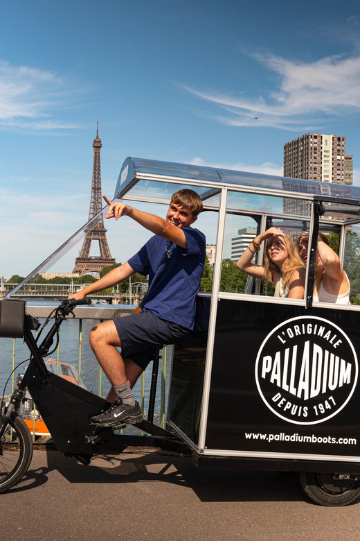 Paris: Cargo Bike Tour in the Heart of the City With DROP - Iconic Landmarks and Personalized Stops