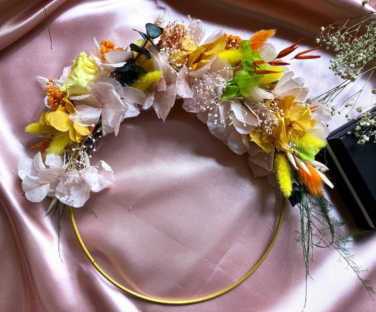 Paris: Create Your Dried Flower Wreath, Workshop In Paris - Workshop Overview