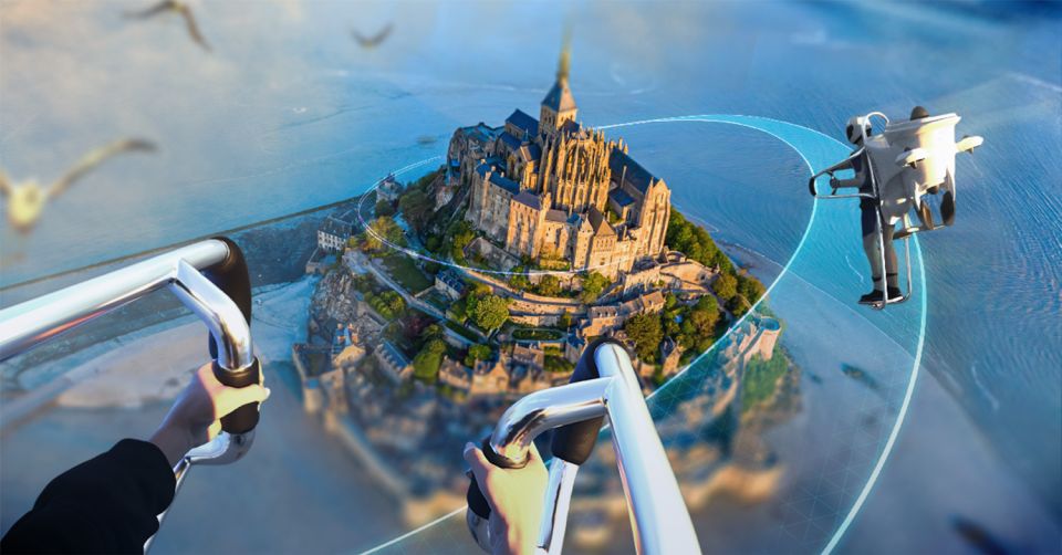 Paris: France Flyover Virtual Reality Smartphone App & Audio - Activity Overview