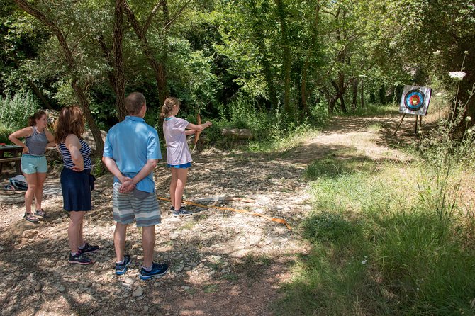 Polylimnio Waterfall Private Guided Hike, Picnic, and Archery - Peloponnese