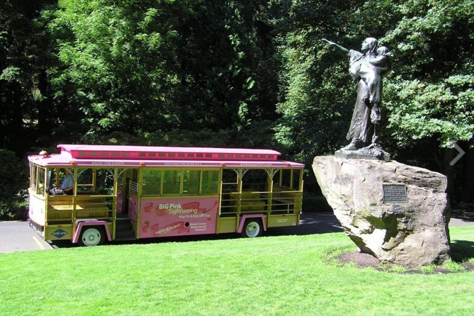 Portland Hop-On Hop-Off Pink Trolley Tour With Gray Line – 1 or 2 Day Pass