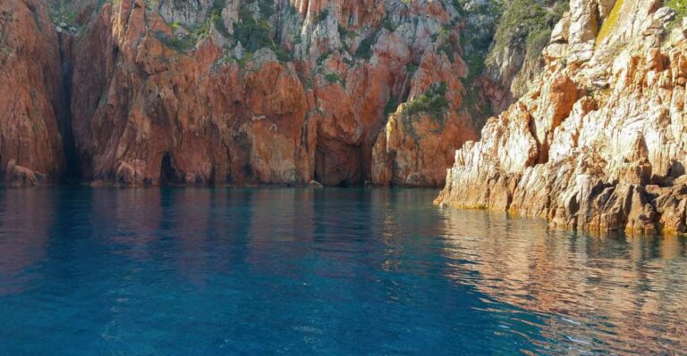 Porto: Creeks of Piana & Capo Rosso Guided Boat Tour