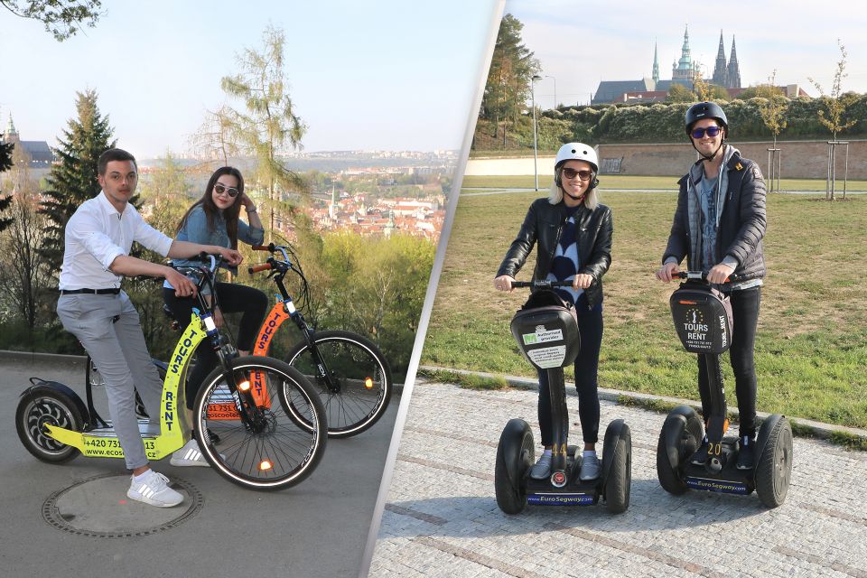 Prague: Half-Day Guided Tour by Segway and E-Scooter - Tour Overview and Pricing