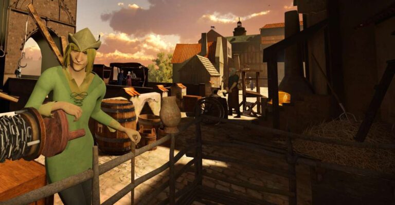 Prague: Virtual-Reality Time-Travel Experience to 1593