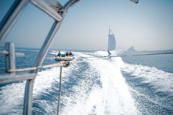 Private 60-min Group Tubing on Speedboat in Dubai