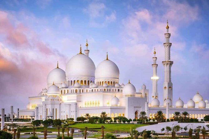 Private Abu Dhabi Sheikh Zayed Mosque With Louver Museum & Emirates Place Tea - Overview of the Tour