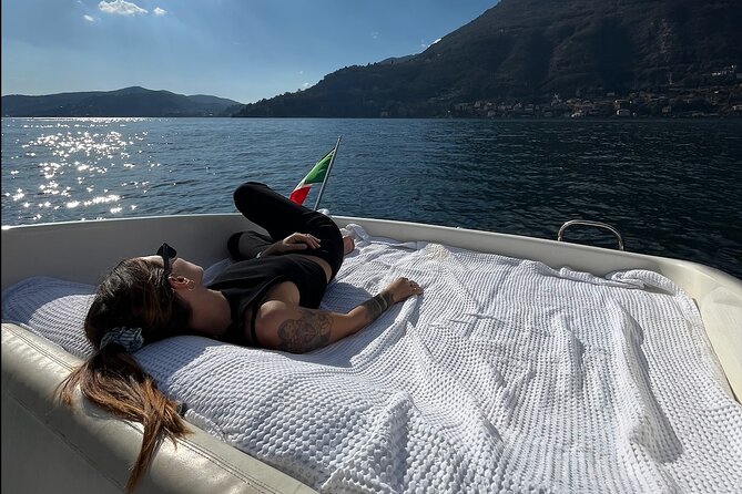 Private Boat Tour on Lake Como With Exclusive Sport Cruiser