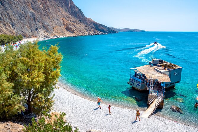 Private Boat Trip Sfakia – Domata (price per Group of 9)