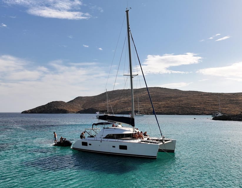 Private Catamaran Cruise Mykonos Delos With Meals & SUP - Cruise Overview and Pricing