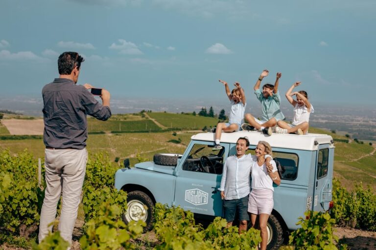 Private Day Tour of Beaujolais and Burgundy by Land Rover