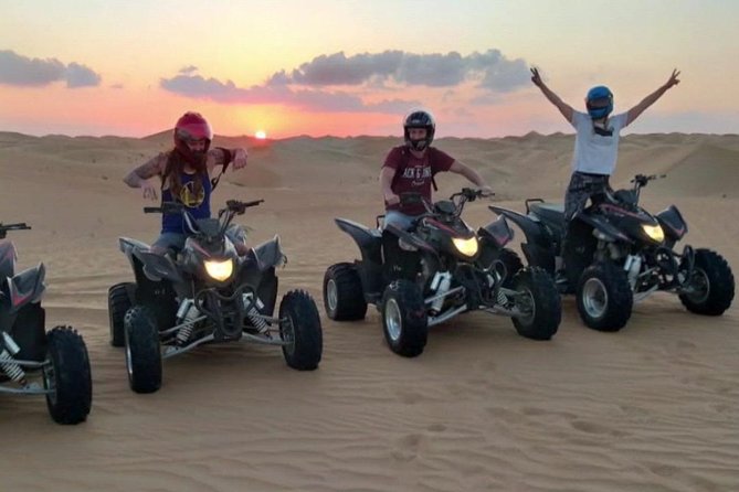 Private Quad Bike Tour Through Deep Desert in Dubai - Experience Highlights