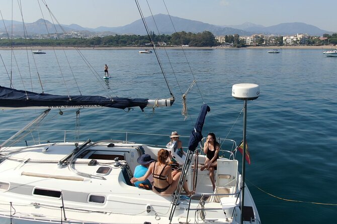 Private Sailboat Marbella: Navigation, Swimming in the Sea and Snacks