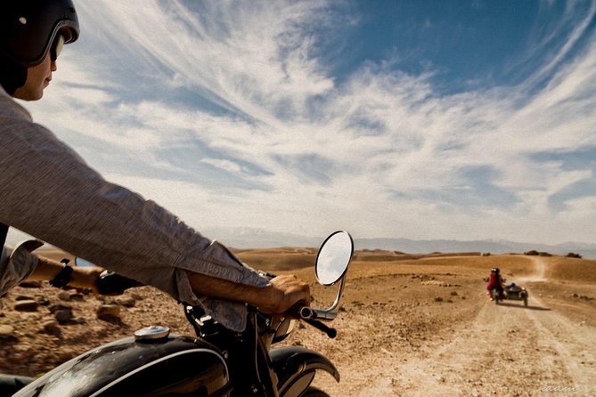 Private Sidecar Ride : the Agafay Desert 6h - Scenic Highlights