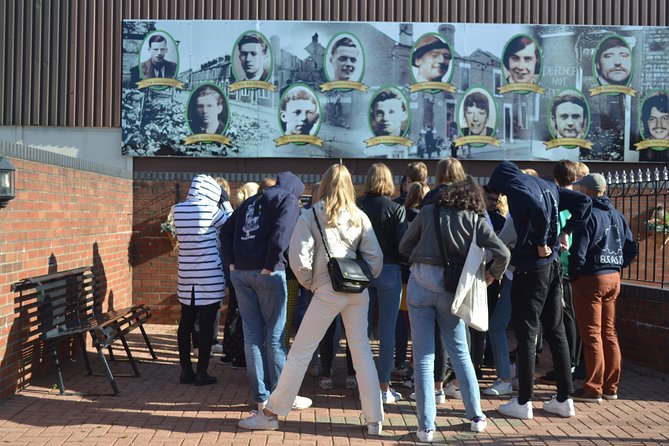 Private Taxi 2hrs Tour and Guide Murals and Political History