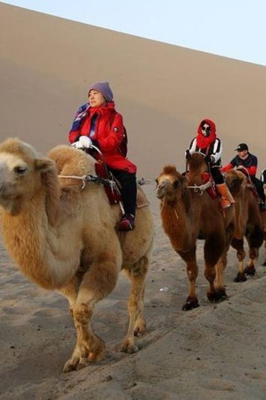 Private Tour Dunhuang Grottoes Mingshan Sand Dune Moon Lake - Itinerary Details