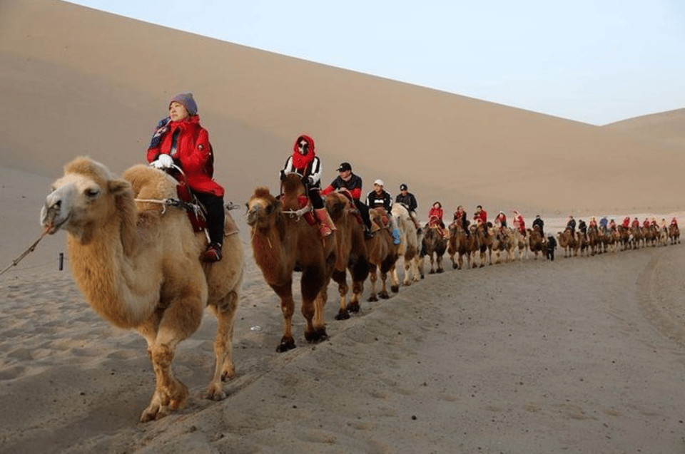 Private Tour Dunhuang Grottoes Mingshan Sand Dune Moon Lake - Tour Overview