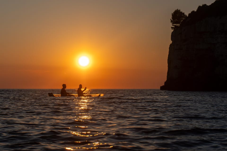 Pula:Sunset Kayak Tour to the Blue Cave and Valley of Tears - Tour Overview