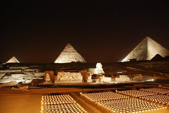 Pyramids Sound and Light Show With Private Transfer