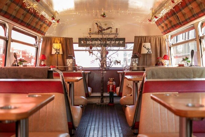 Red Bus Ride Along With Santa in Glasgow