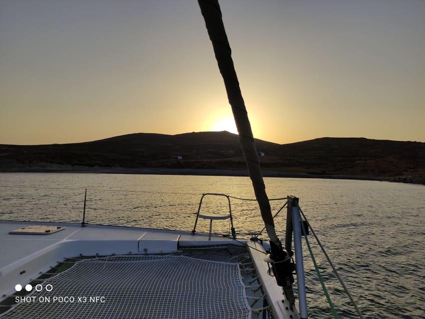 Rhenia Semiprivate Catamaran Sunset Cruise (Up to 10 Guests) - Cruise Overview