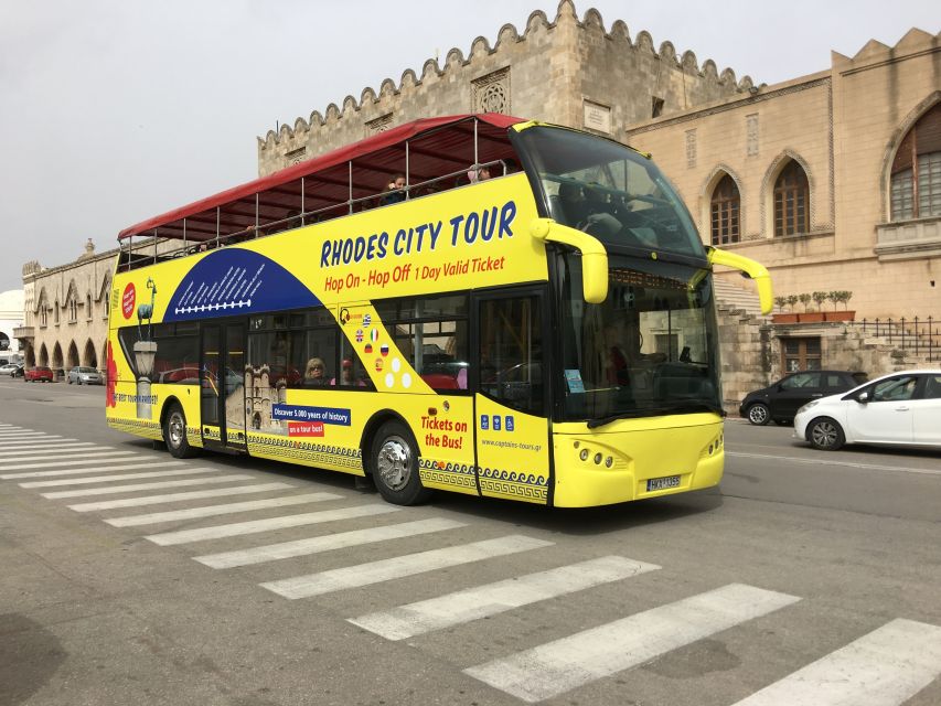 Rhodes: Hop-On Hop-Off City Tour Bus - Tour Overview