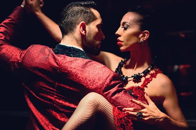 Rojo Tango Show Ticket With Private Transfers From Port & Hotels in Buenos Aires