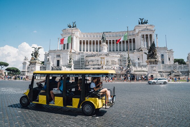 Rome Golf Cart Driving Tour: City Center, Colosseum & Catacombs ...