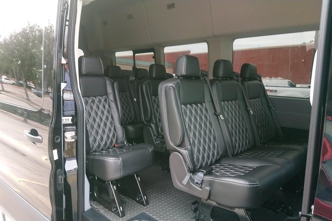 Round Trip 10 PAX Private Shuttle IAH Airport Houston- Galveston.