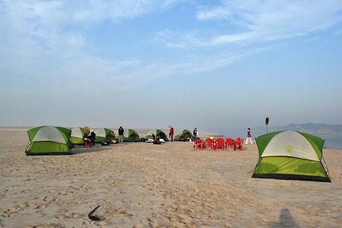 Sailing and Camping on the Ganges