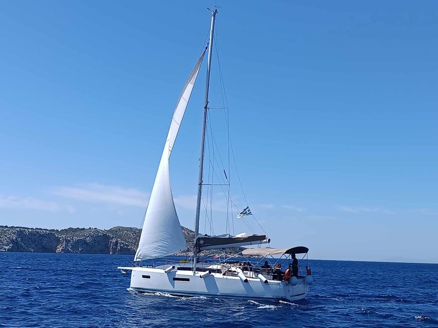 Sailing Private Cruises in Northwest Rhodes Coastline