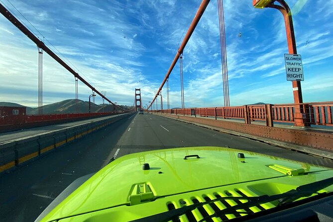 San Francisco 2 or 3 Hour Private Group Open-air Jeep City Tour