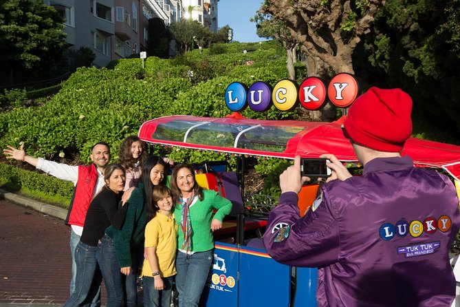San Francisco Private 2 or 3 Hour City Tuk Tuk Tour W/ Fun Guide