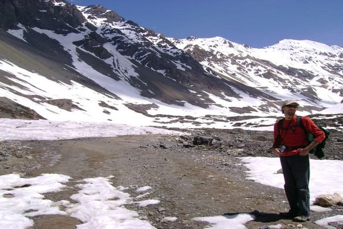 Santiago: Full Day Trekking to El Morado Glacier, Including Hot Springs Entrance.