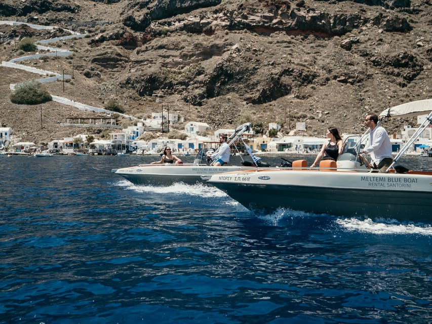 Santorini: License Free, Luxurious Small Boat Rental - Overview and Pricing