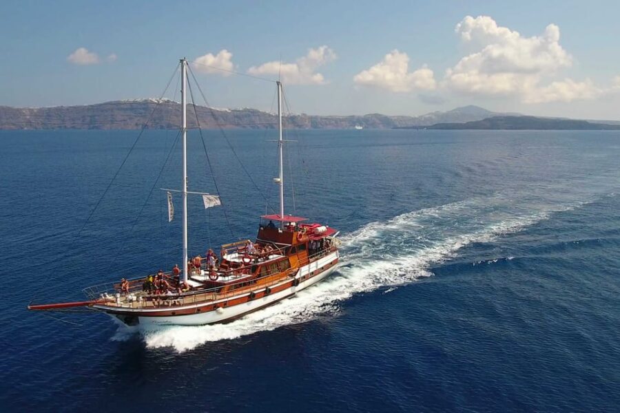 Santorini Old Port: Boat Cruise to the Volcano & Hot Springs - Overview and Pricing