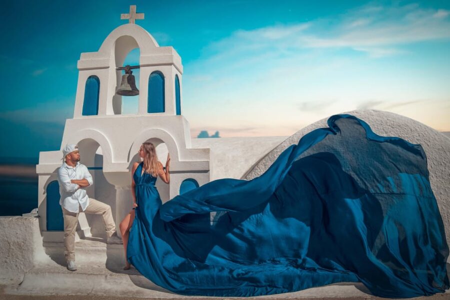Santorini: Proposal Photoshoot L Private Entry to Blue Dome - Overview and Pricing
