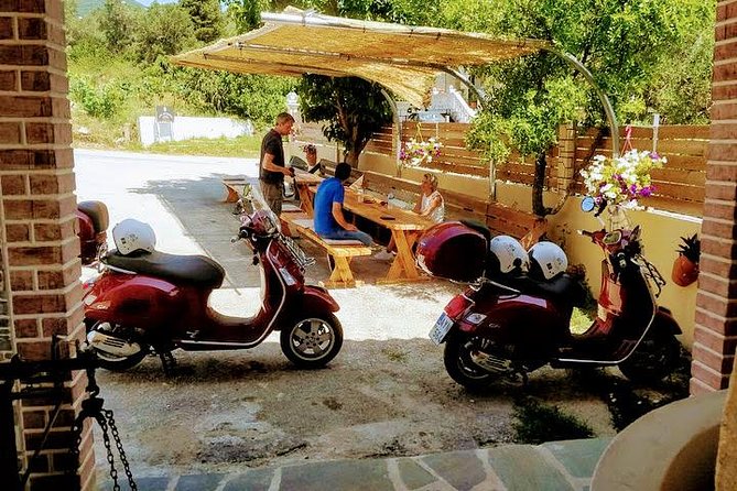 Savour The Flavors Of Corfu Vespa Scooter Tour
