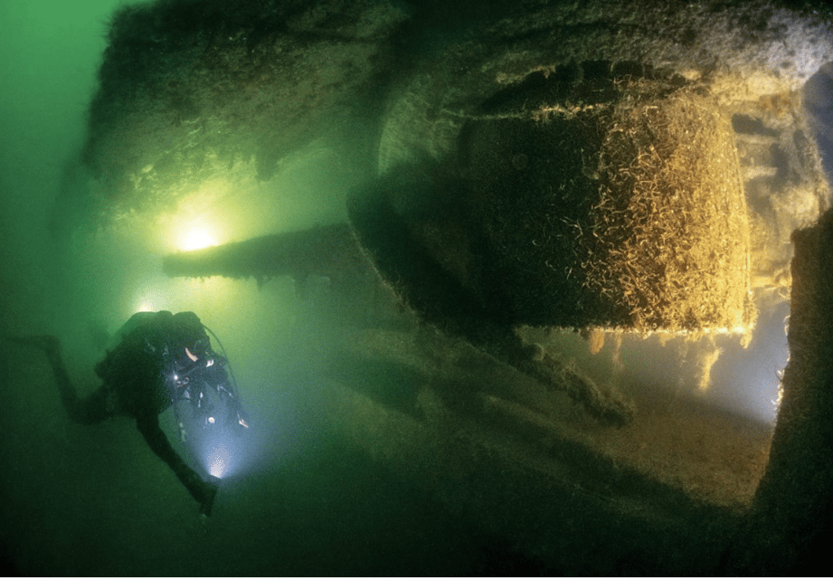 Scuba Dive in the Lundy - Exploring The Lundy Wreck