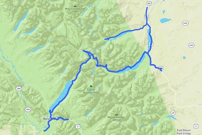 Self-Guided Audio Driving Tour in Glacier National Park